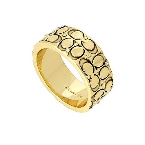 Coach Women's Signature Logo Quilted Band Ring (复制) - Image 3